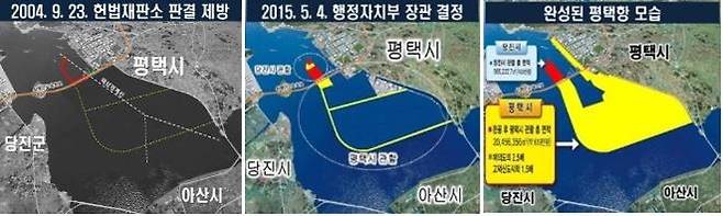 평택·당진항 신생 매립지 경계 분쟁 [평택시 제공. 재판매 및 DB금지]