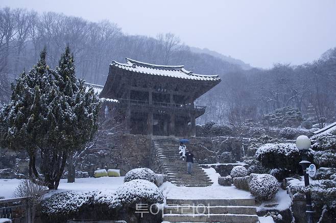 영주 부석사 설경