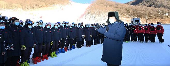 베이징동계올림픽 조직위원회 홈페이지 캡처