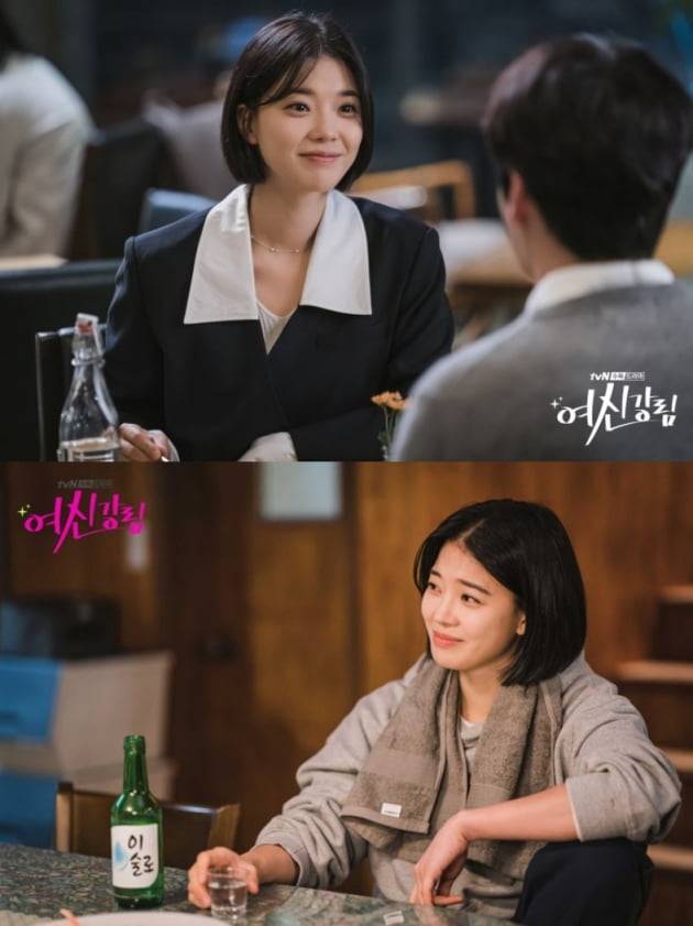 '여신강림' 현장 스틸컷. /사진제공=tvN