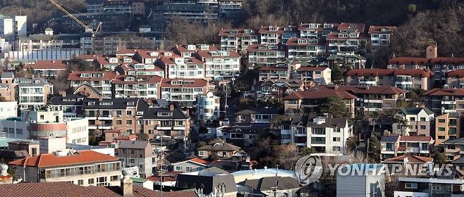 서울의 빌라촌 모습 [연합뉴스 자료사진]