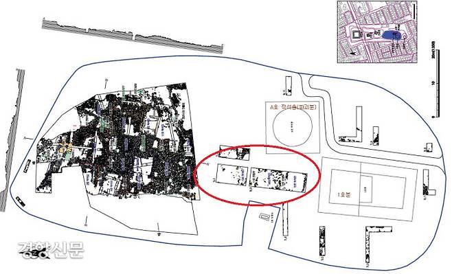 확인된 연접분 기존의 1호분 및 A호 고분과도 연접된 모습을 보여주고 있었다. |한성백제박물관 제공