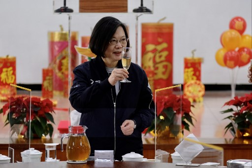 차이잉원 대만 총통/사진=AFP