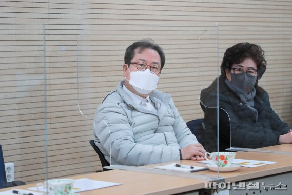 조광한 남양주시장 16일 ‘찾아가는 소통 간담회’ 주재. 사진제공=남양주시