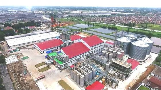 대상 인도네시아 전분당 공장 전경. 사진 대상