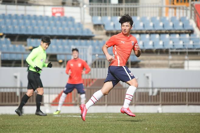 훈련하는 이동률 [제주 유나이티드 제공. 재판매 및 DB 금지]