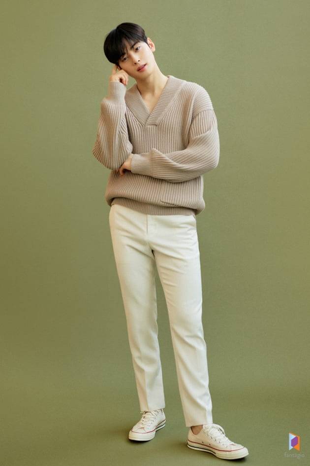 tvN 드라마 '여신강림'에서 이기적인 유전자를 지닌 '엄친아' 이수호 역으로 열연한 가수 겸 배우 차은우. /사진제공=판타지오