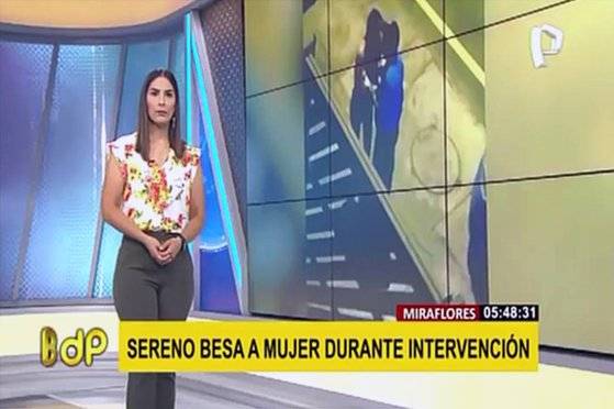 여성에게 입맞춤을 받고 벌금을 면제해 준 경찰 관련 소식을 현지 언론이 전하고 있다. [유튜브 캡처]