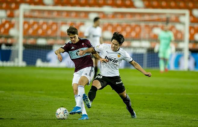 이강인. (사진=발렌시아 트위터)