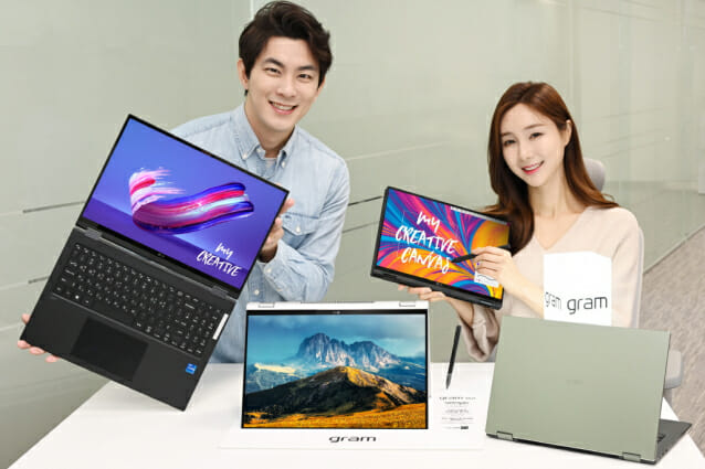 LG전자가  22일 'LG 그램'의 신규 라인업 'LG 그램 360'을 새롭게 출시하며 투인원 노트북 시장을 적극 공략한다. (사진=LG전자)