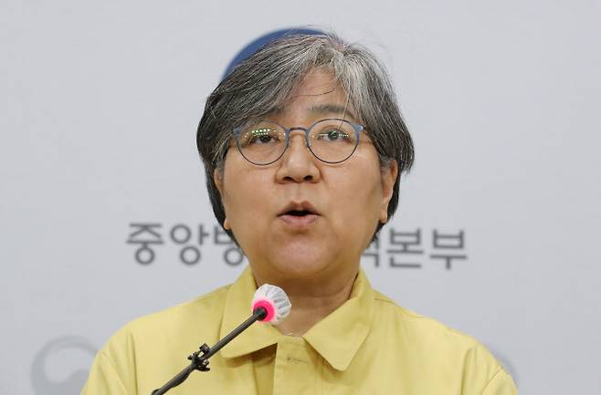 정은경 중앙방역대책본부장(질병관리청장). (사진=연합뉴스)