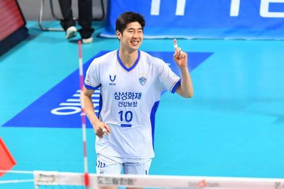 삼성화재 박상하. 사진 한국배구연맹