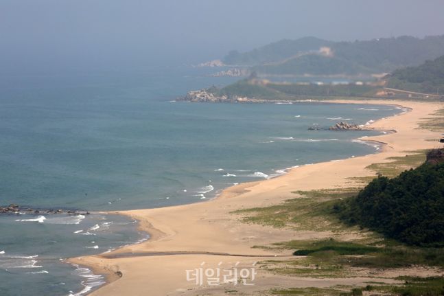강원도 고성군 통일전망대 인근 남측 해변(자료사진) ⓒ뉴시스