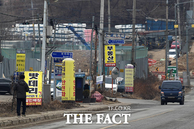 광명시흥 지구는 경기도 광명시 광명동, 옥길동, 노온사동, 가학동 및 시흥시 과림동, 무지내동, 금이동 일원으로 구성된다. 사진은 과림동 일대 모습. /이선화 기자