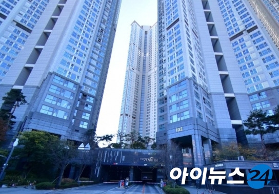 일산두산위브더제니스 단지 모습 [네이버]