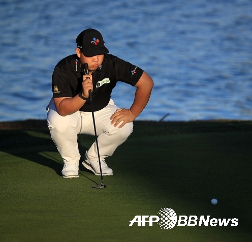 2021년 미국프로골프(PGA) 투어 푸에르토리코 오픈에 출전한 김주형 프로. 사진제공=ⓒAFPBBNews = News1