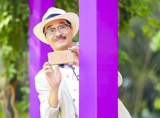 지난 27일 간암으로 별세한 홍콩 코믹영화의 전설적인 배우 우멍다(오맹달). [사진 웨이보]