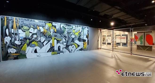 전시 'STREET NOISE' 전경 / 사진 : 정지원 기자