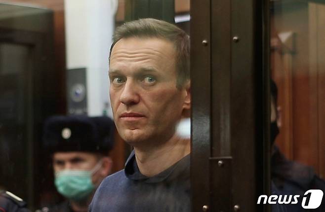 러시아 야권지도자 알렉세이 나발니. © 로이터=뉴스1 © News1 최서윤 기자