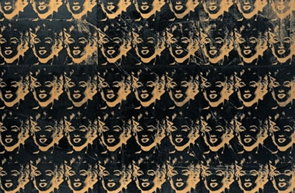 Andy Warhol’s “45 Gold Marilyns”