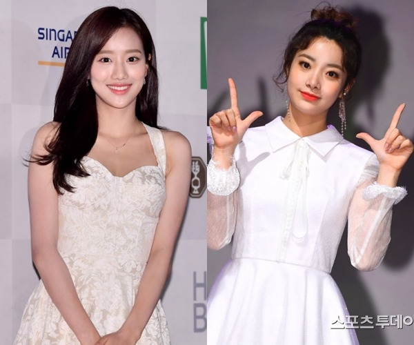 에이프릴 이나은, 이현주 / 사진=DB