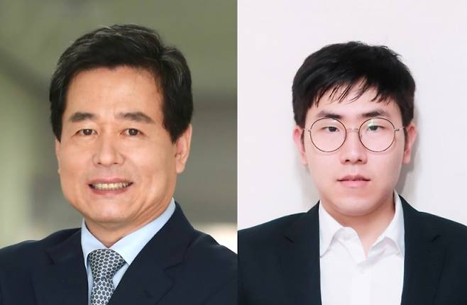 안경원 서울대학교 물리천문학부 교수(왼쪽, 교신저자)와 양대호 박사(삼성전자 종합기술원) [한국연구재단 제공]