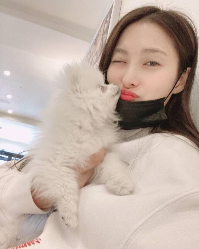 KARA Park Gyuri reveals his routine with PetOn March 8, Park Gyuri posted a photo on his personal SNS with an article entitled I got sick taking pictures only when I had a poron.Park Gyuri, who is in the public photo, takes a self-portrait with Pet in his arms. Park Gyuri, who wears a mask, boasts a pure goddess beauty even though she is a stranger.Meanwhile, Park Gyuri made his debut as KARA in 2007 and appeared in a number of works such as Jang Young-sil, How to break up, Bling Bling, Each Gourmet.