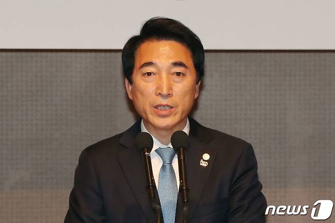 박수현 더불어민주당 홍보소통위원장. 2019.4.29/뉴스1 © News1 이광호 기자