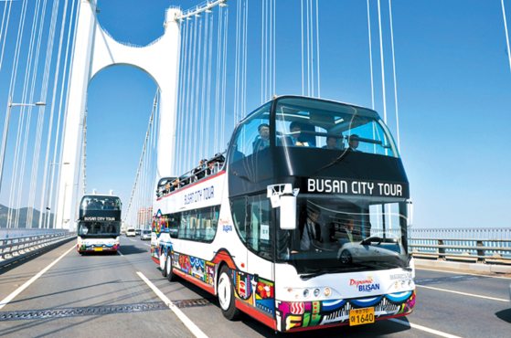 Busan is starting its City Tour Bus programs again, which were halted due to stricter social distancing measures during winter. [BUSAN TOURISM ORGANIZATION]