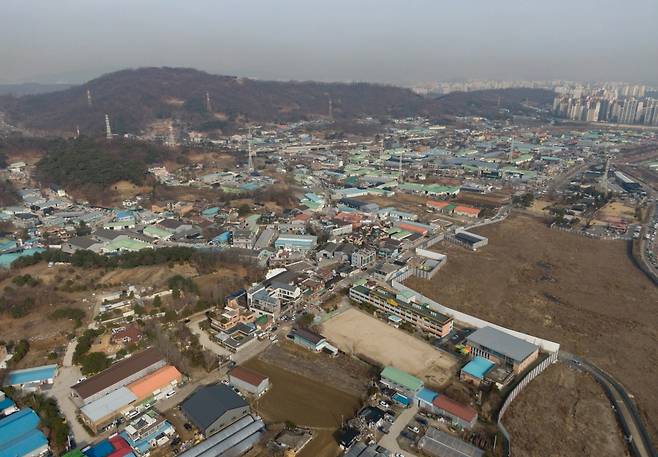 3기 신도시로 지정된 하남 교산지구 전경. 사진제공=뉴스1