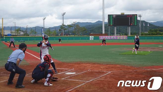 충북 보은의 스포츠파크 내 야구장. © 뉴스1