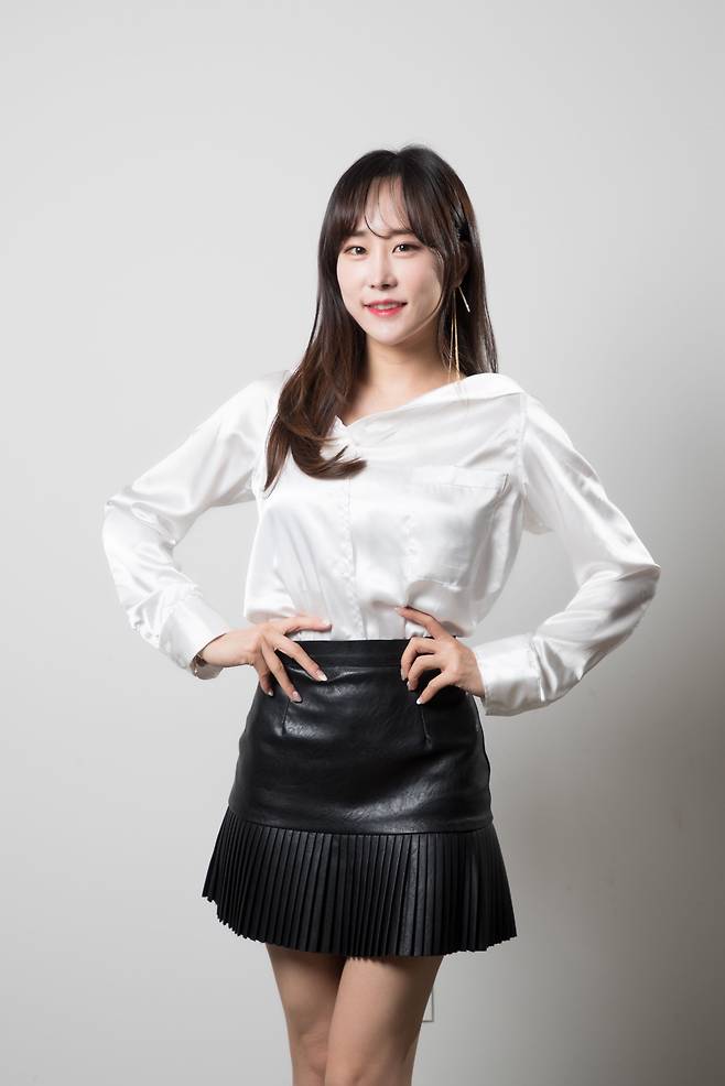 김의영은 결승 당시를 떠올리며 "어려보이려고 머리도 틀어올려 보고 노력했었는데 괜찮았었냐"면서 웃으면서 "작곡가 미션으로 받은 신곡 '도찐개찐' 많이 사랑해달라고 부탁했다./고운호 기자