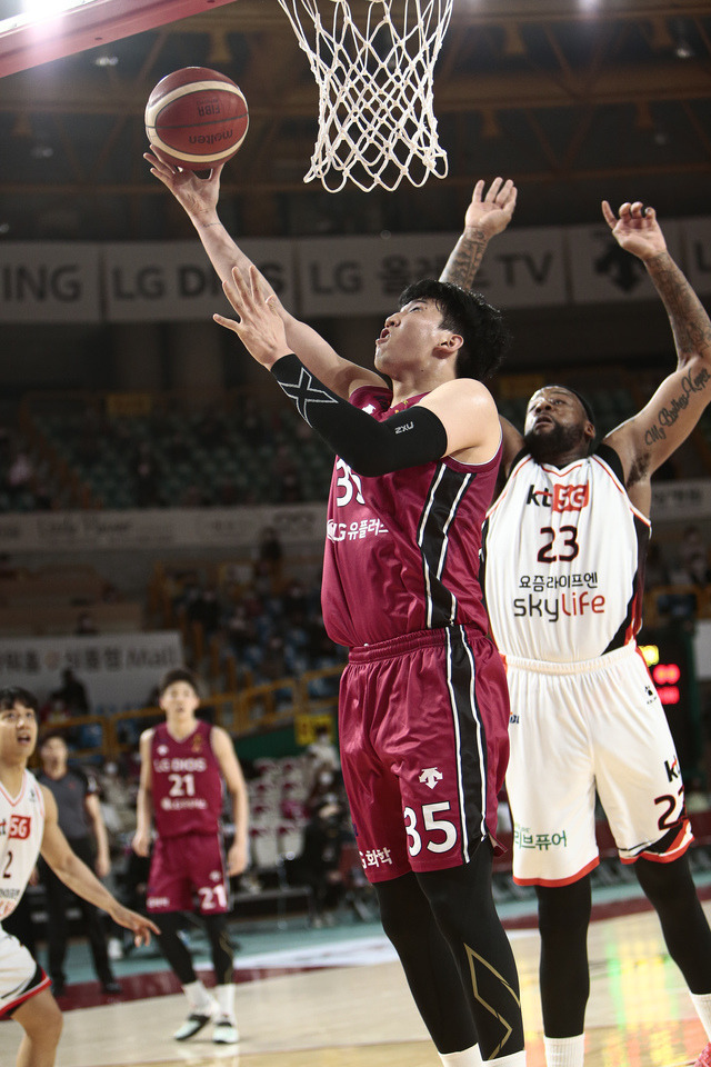 [서울=뉴시스] 프로농구 창원 LG의 서민수. (사진 = KBL 제공) *재판매 및 DB 금지