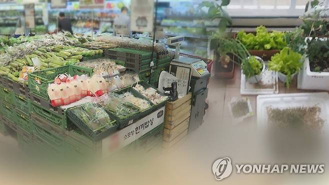 밥상 물가(CG) [연합뉴스TV 제공]