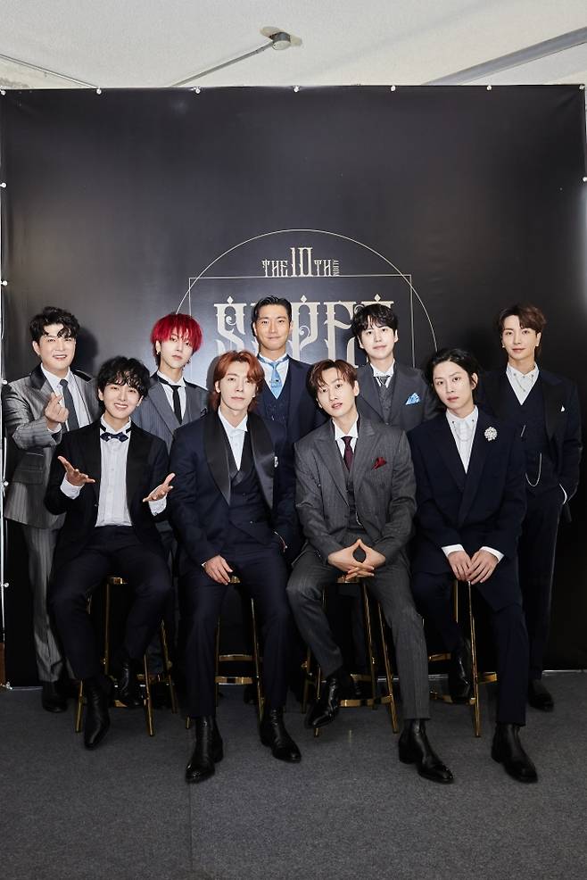 그룹 슈퍼주니어. 사진=레이블SJ 제공.