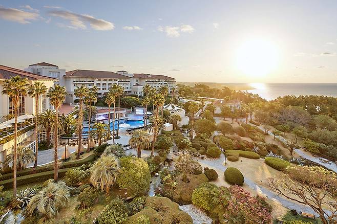 제주신라호텔 전경. 신라호텔 제공