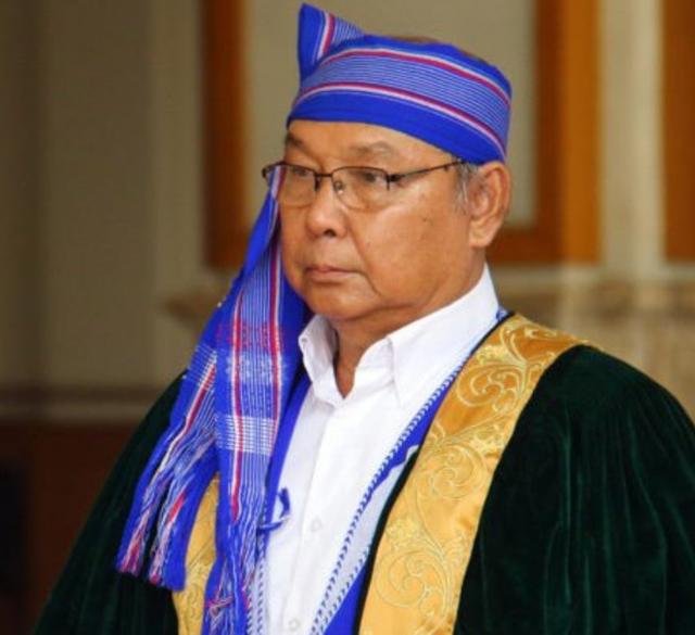 미얀마 연방의회 대표 위원회(CRPH)가 자체 임명한 만 윈 카잉 딴 부통령 대행. 이라와디 캡처