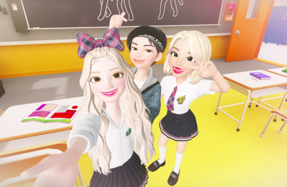 Naver's metaverse social media service, Zepeto. [NAVER]