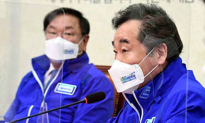 이낙연 더불어민주당 상임선대위원장. 연합뉴스