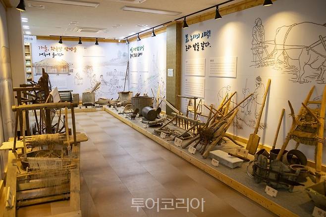 서동농촌테마공원 농경 전시관.사진=익산시