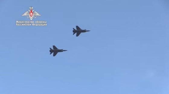 러시아의 북극해 훈련 모습. 인터넷 캡처