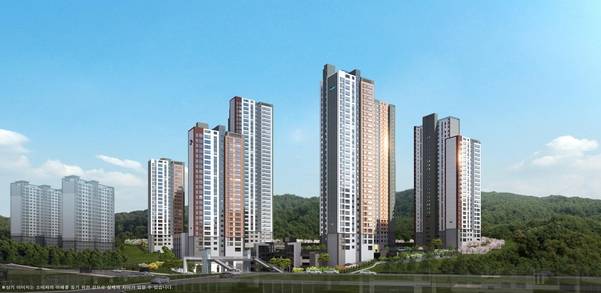 삼척 센트럴 두산 위브 투시도/두산건설 제공