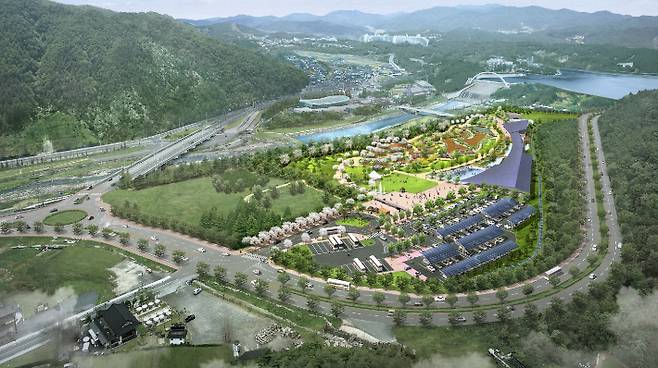 경주 식물원(라원) 조성사업 조감도. 경주시 제공