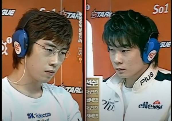 So1 스타리그 결승 임요환과 오영종, 사진=온게임넷 영상 캡처