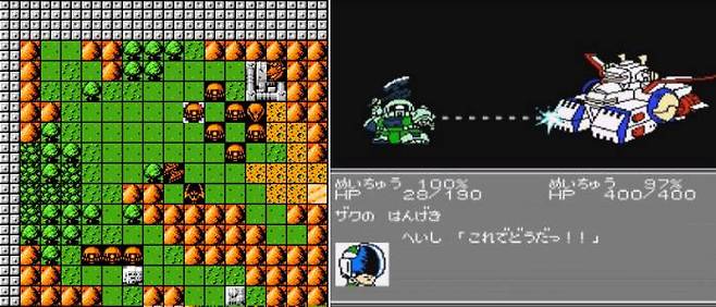 (도저히 즐기기 힘들 정도의 밸런스를 보여준 패미콤 버전)