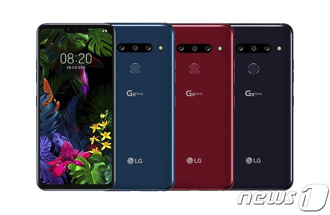 LG전자의 스마트폰 'LG G8 씽큐(ThinQ)' © 뉴스1