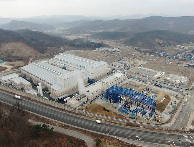 Posco Chemical’s anode manufacturing plant in Sejong (Posco Chemical)