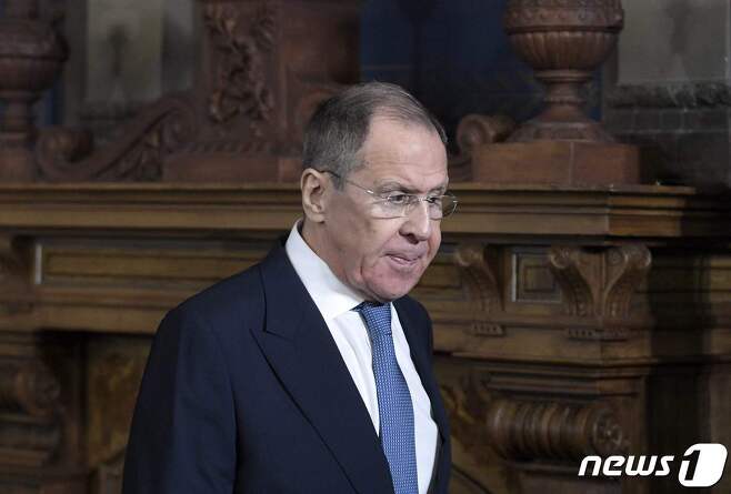 세르게이 라브로프 러시아 외교장관. © AFP=뉴스1