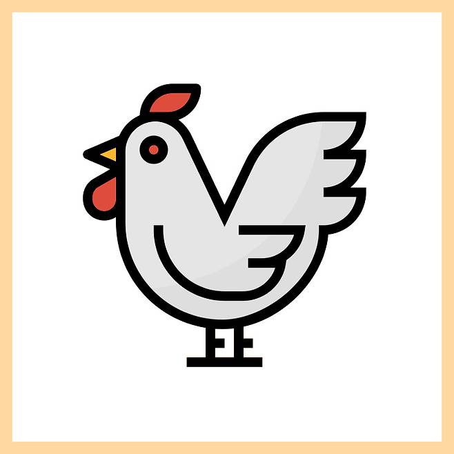 닭고기 75g (작은 닭 가슴살 하나) 1.4kg