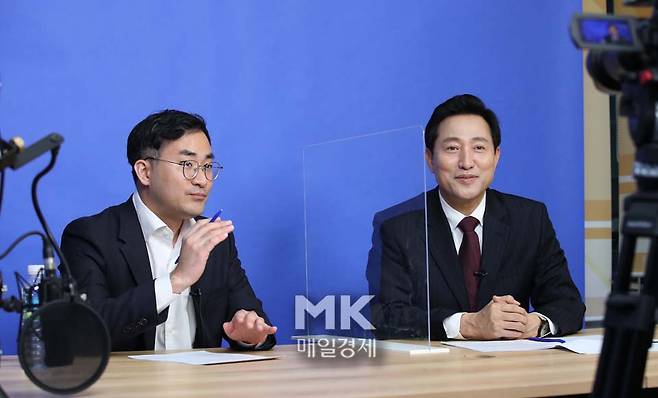 오세훈 국민의힘 서울시장 후보 매부리TV 녹화. 2021. 3. 24.